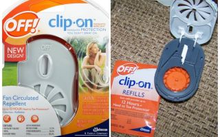 Anti-moustiques Clip-On avec piles