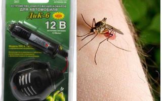Répulsif anti-moustique dans la voiture