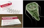 Préparations pour le traitement de Giardia chez les enfants