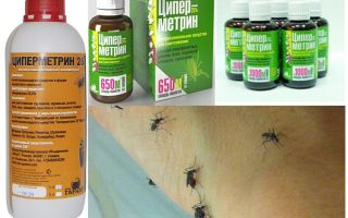 Signifie Tsipermetrin contre les moustiques