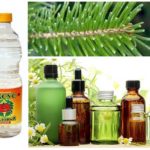 Huiles essentielles, aiguilles et vinaigre