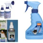 Sprays contre les puces chez les chats
