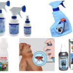 Sprays contre les puces pour chiens