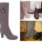Bottes en feutre