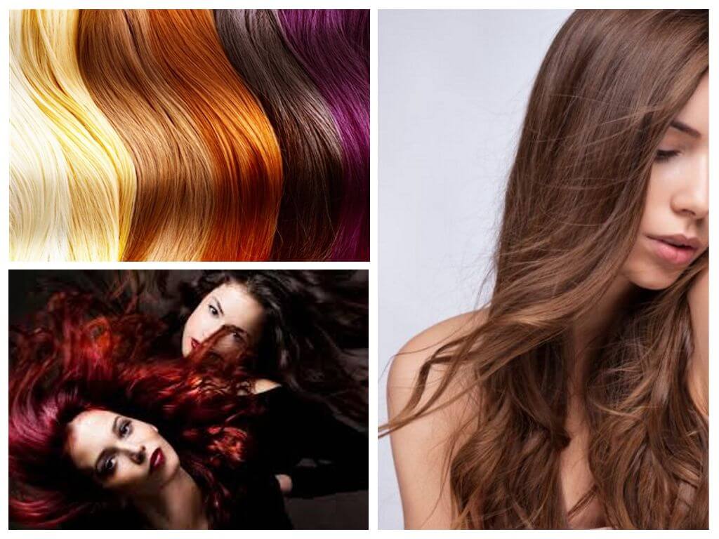 Cheveux teints
