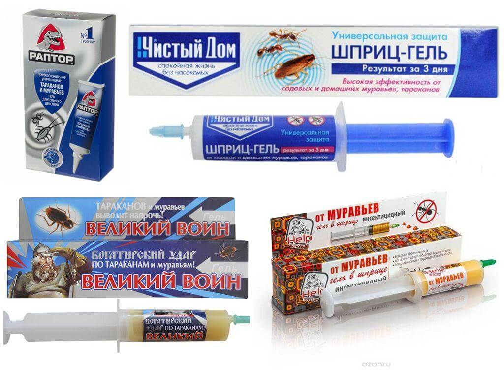 Gels de fourmis efficaces