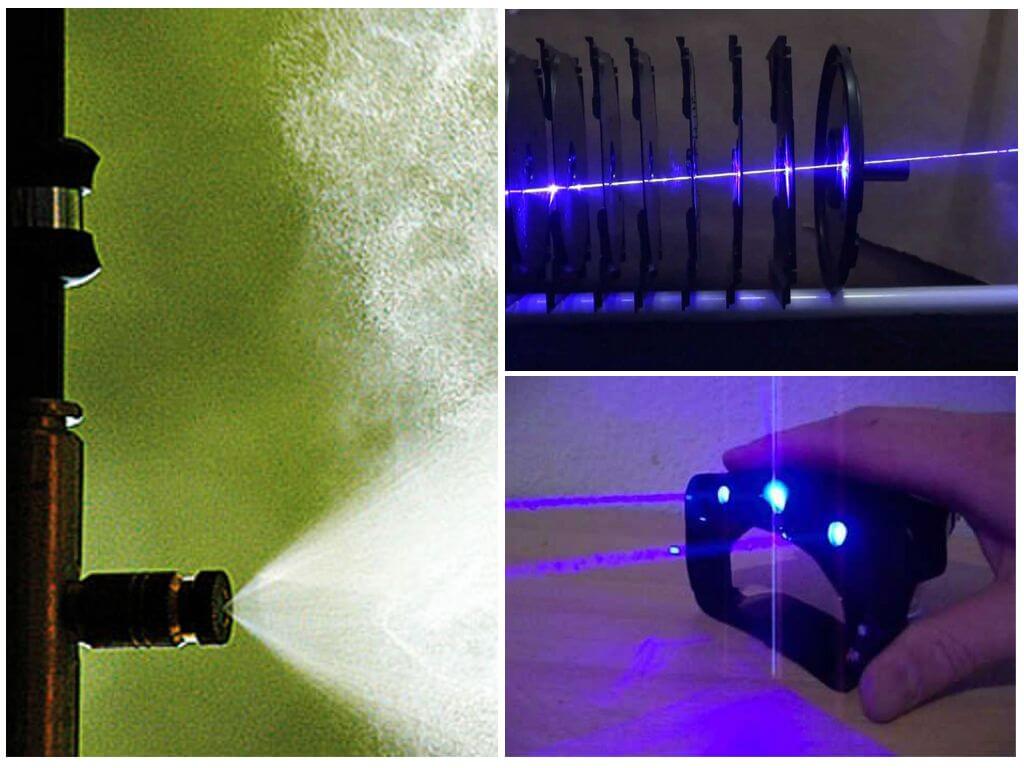 Déchiqueteurs à vapeur et laser
