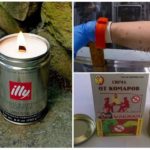Bougies Mosquito pour la rue et la maison