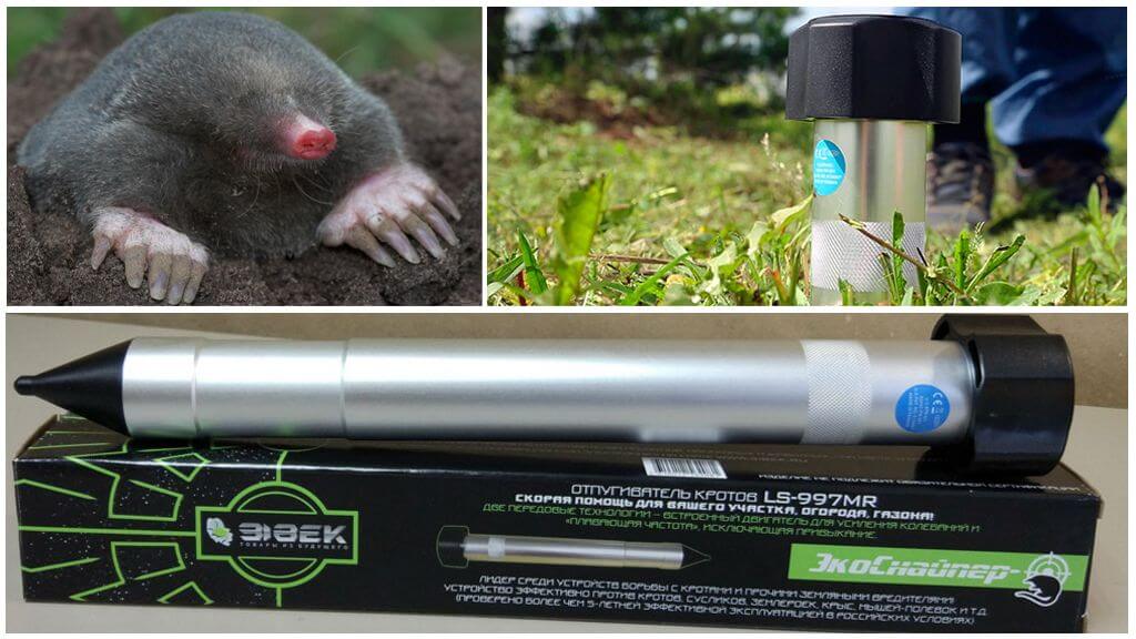 Mole Repeller Ecosniper LS-997MR