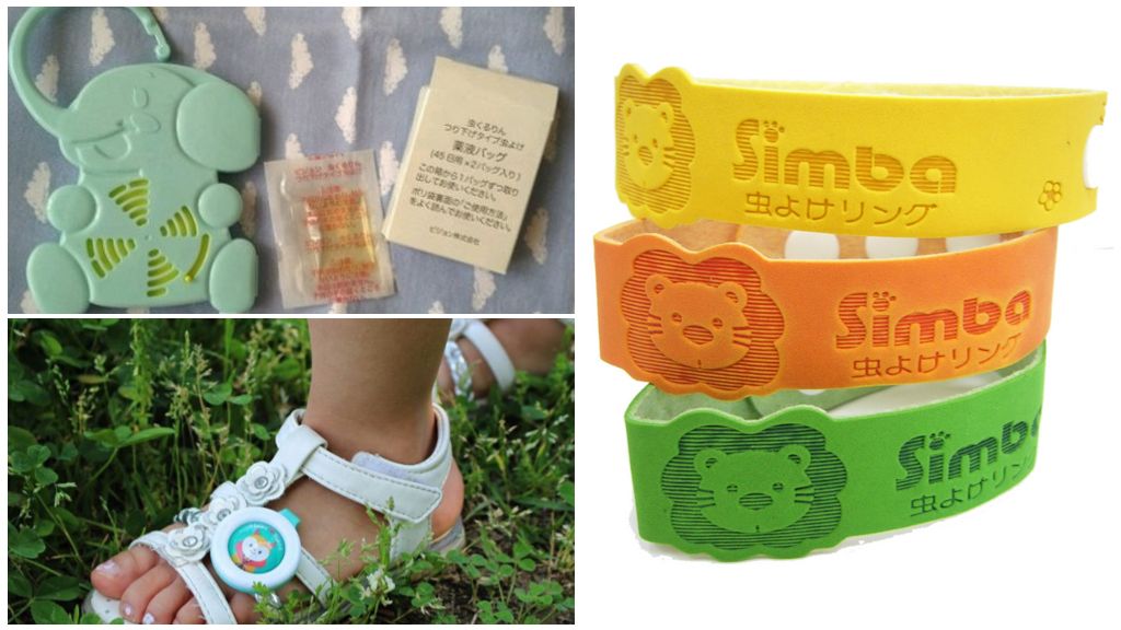 Produits anti-moustiques pour les enfants chaque année