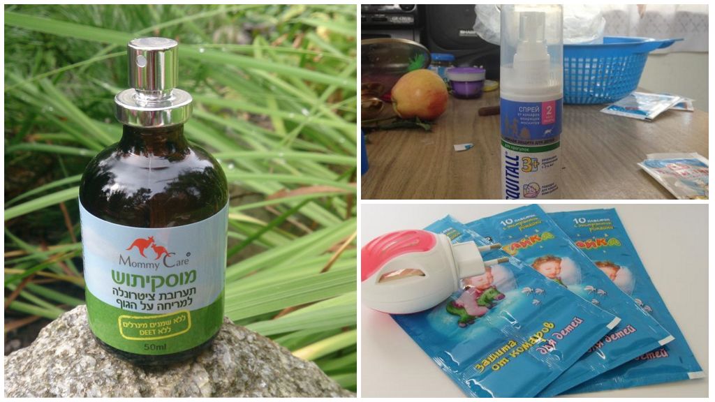 Produits anti-moustiques pour les enfants chaque année