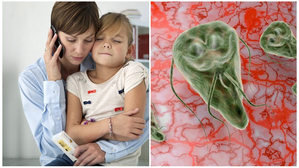 Giardiase chez les enfants